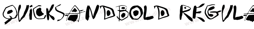 QuicksandBold Regula字体转换